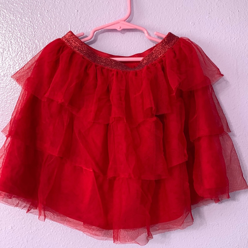 Children’s Place Girls red skirt